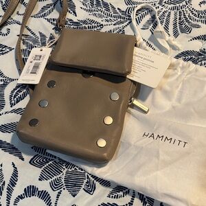 Hammitt Beige Crossbody Bag pebble color